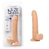 Size Queen 8" Dildo - Ivory for Realistic Pleasure