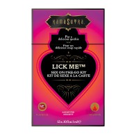 Lick Me Quickie Kit for Spontaneous Fun