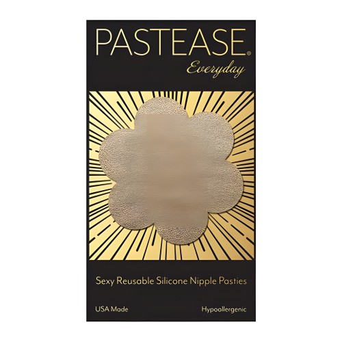 Pastease Reusable Suede Flower - Elegant Coverage
