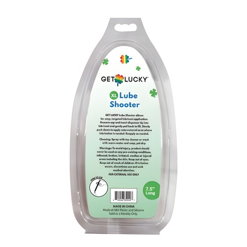 Voodoo Get Lucky Lube Shooter - XL Negro