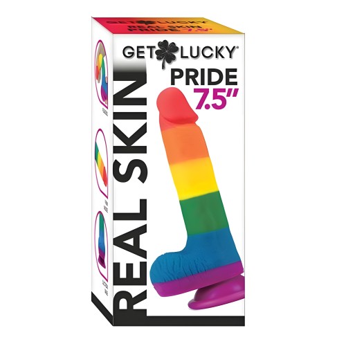 Get Lucky 7.5" Serie Real Skin Pride - Arcoíris