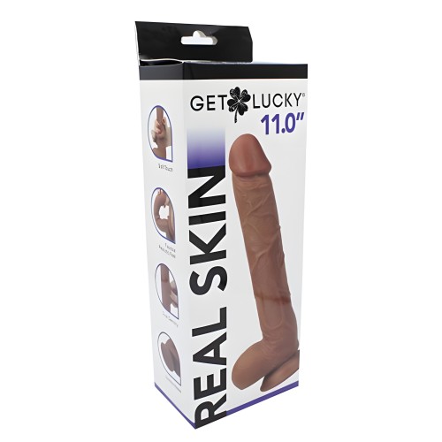 Get Lucky 11" Real Skin for Realistic Pleasure