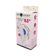 Shibari Get Lucky Confetti Cock 8.5in