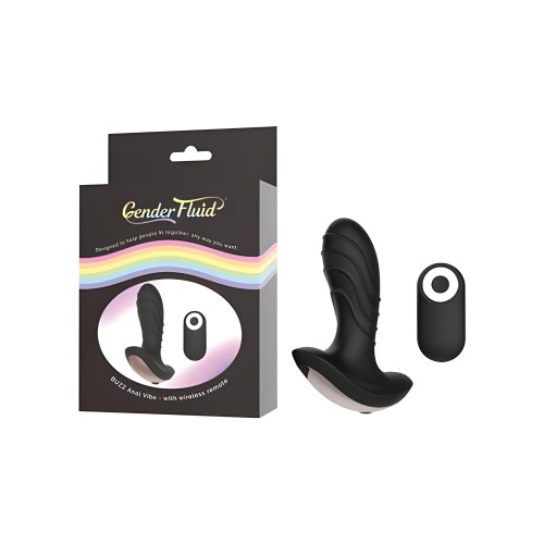 Gender Fluid Buzz Anal Vibe - Remote Control Pleasure