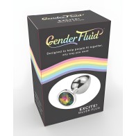 Gender Fluid Excite! Plug Silver - Easy Insertion