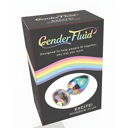 Plug Excite! Gender Fluid Arcoíris