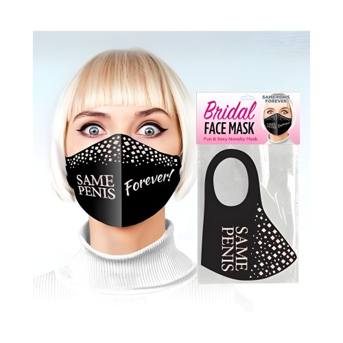 Same Penis Forever Face Mask - Fun Novelty