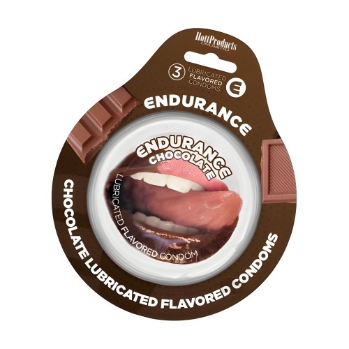 Condones Endurance Chocolate 3`s