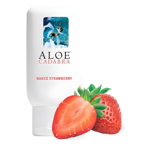 Aloe Cadabra Organic Lubricant - Naked Strawberry