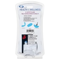 Cloud 9 Salud y Bienestar G-spot Slim Recargable 8in