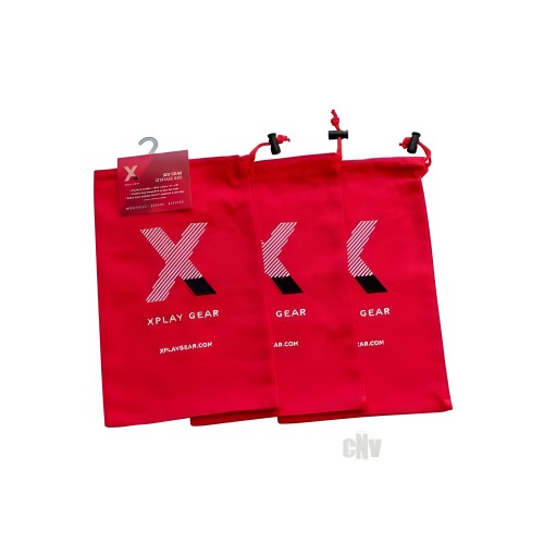 Bolsa Ultra Suave para Juguetes 3pk - Roja