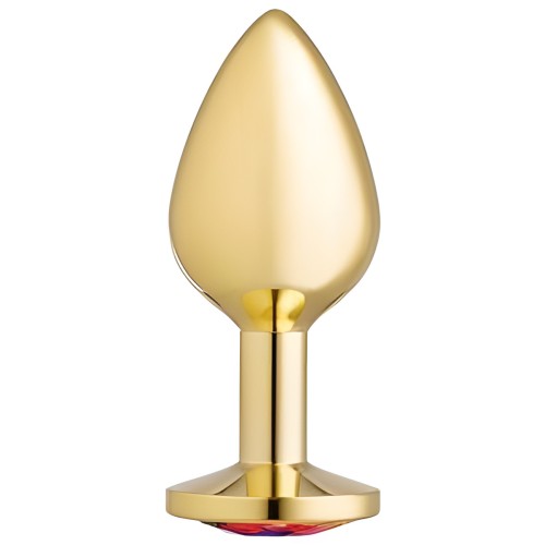Cloud 9 Gems Gold Anal Plug - Beginner Friendly