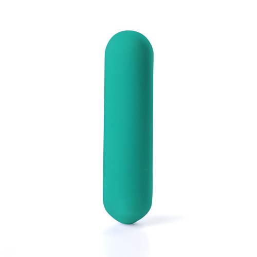 Vibrador Mini Bullet Recargable Jessi Verde Esmeralda