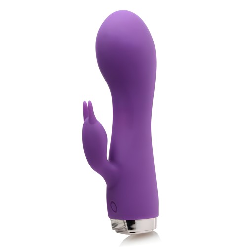 Mini Vibrador Conejo de Silicona 10x Wonder - Morado