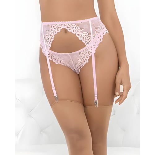 Lace Romance Garter Belt