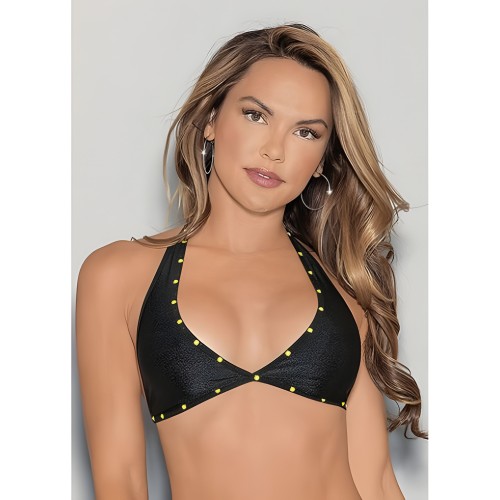 Bra Tri Glow Stones - Estilo de Ropa de Baile