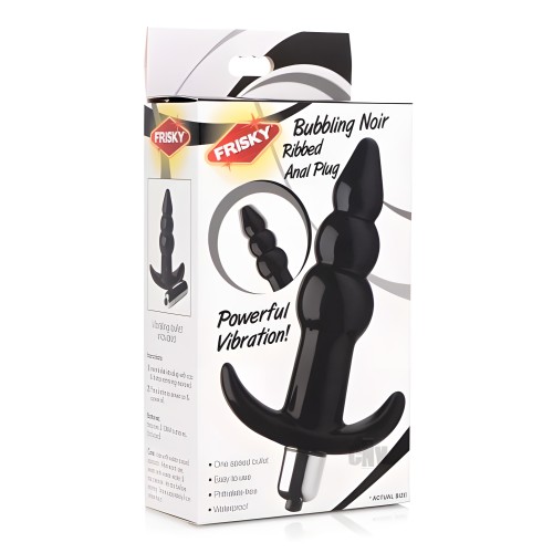 Plug Anal Vibrador Estriado