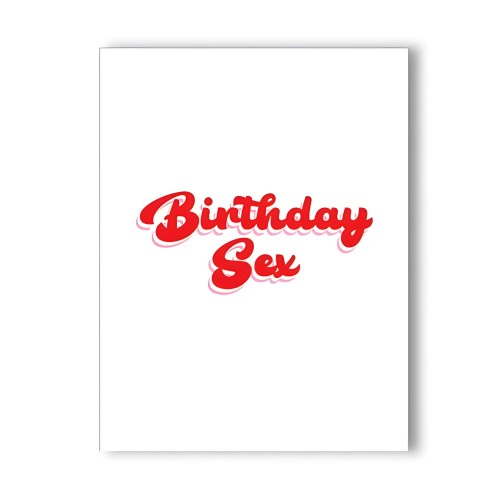 Tarjeta de Felicitación Traviesa para Cumpleaños - Sorpresa Divertida