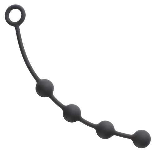 Silicone Anal Bead Medium - Black