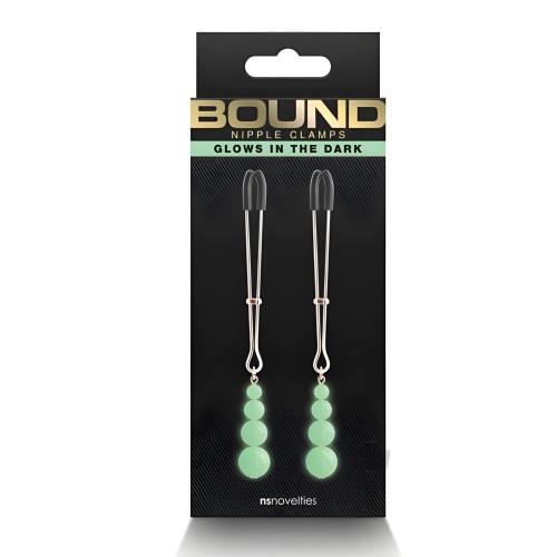 Bound Nipple Clamps G2 Rose Gold