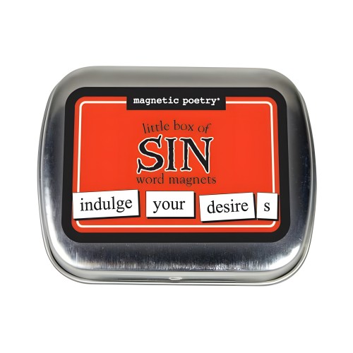 Caja Pequeña de Palabras Magnéticas de Poesía Sin