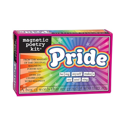 Magnetic Poetry Kit: Pride Edition - Creative Fun