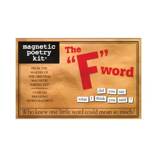 Magnetic Poetry Kit for Creative Expression