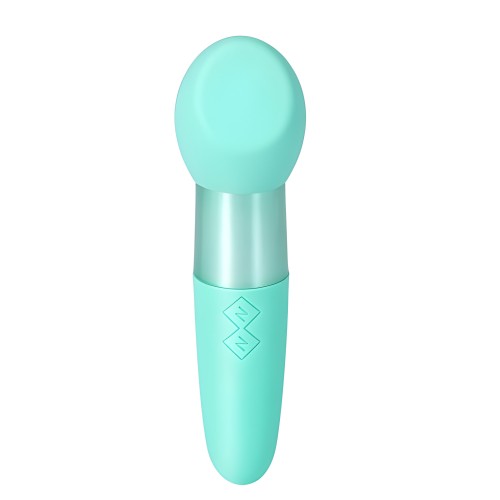 Vibrador Doble Rina - Verde Azulado