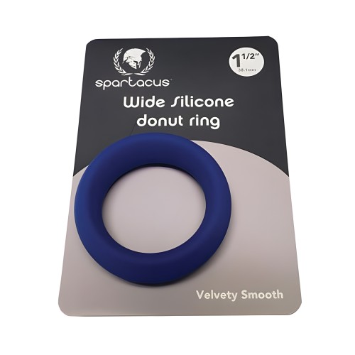 Spartacus 1.5" Wide Silicone Donut Ring