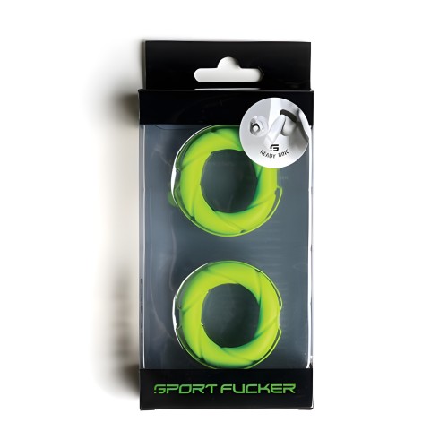 Sport Fucker Ready Rings - Verde