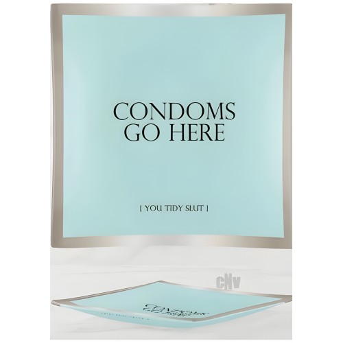 Bandeja de Accesorios Condones Go Here