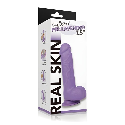 Get Lucky Sr. Lavender Dildo - Sensación Realista