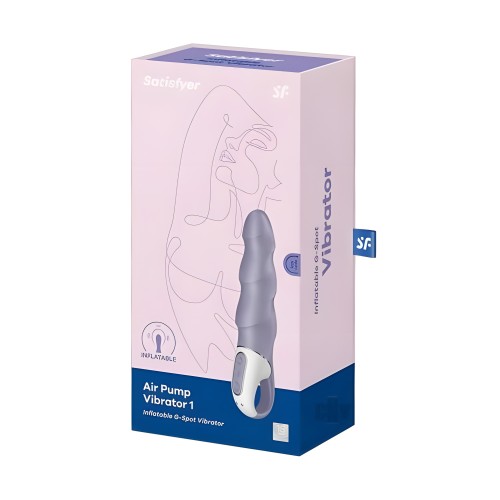 Vibrador Satisfyer Air Pump 1 - Diseño Inflable