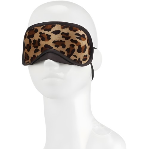 Máscara de Amor Peek-a-boo Leopardo Lux Fetish