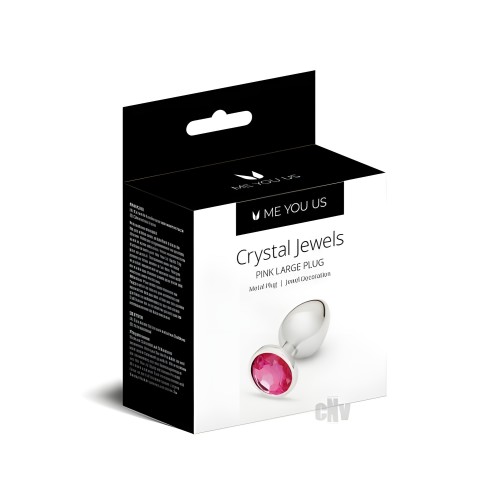 Myu Crystal Jewels Large Pink Plug