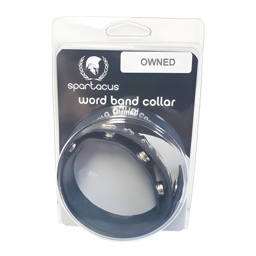 Spartacus Leather Collar for Intimate Adventures