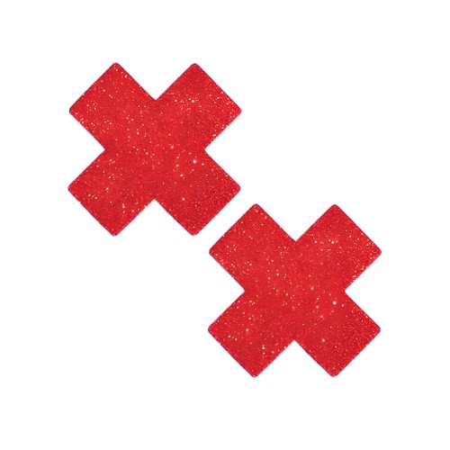 Neva Nude Glitter Pasties for Eye-Catching Appeal