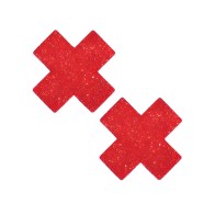 Neva Nude Glitter Pasties for Eye-Catching Appeal