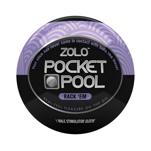 Zolo Pocket Pool Rack Em - Manga Compacta
