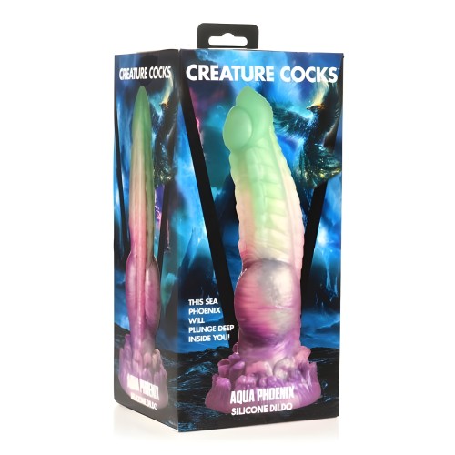 Creature Cocks Aqua Phoenix - Dildo Fantasía