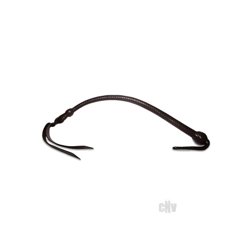 Prowler Red Leather Plaited Whip - Brown