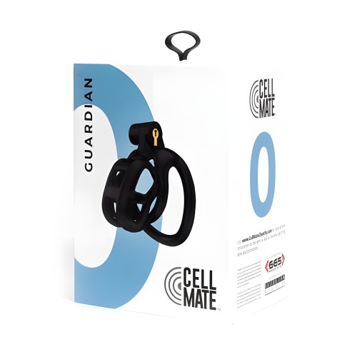 Sport Fucker Cellmate Guardian Chastity Cage - Size 0 Black