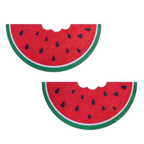 Pastease Watermelon W/ Bite Glitter Velvet