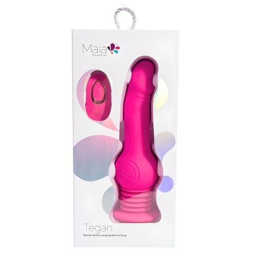 Dong Vibrador Saltarín Tegan con Control Remoto