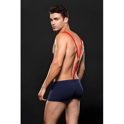 Envy Fireman Bottom con Suspenders 2 piezas M/L