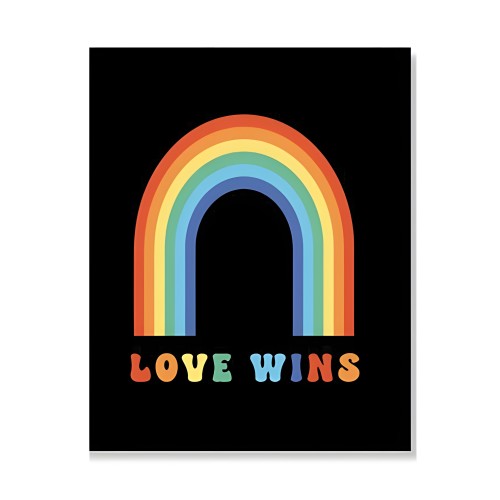 Love Wins Greeting Card