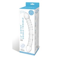 Dildo de Cristal Double Trouble de 12"