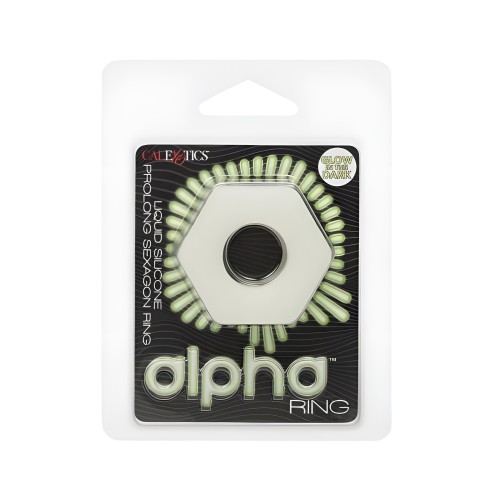 Alpha Glow-In-The-Dark Ring - Prolonged Pleasure