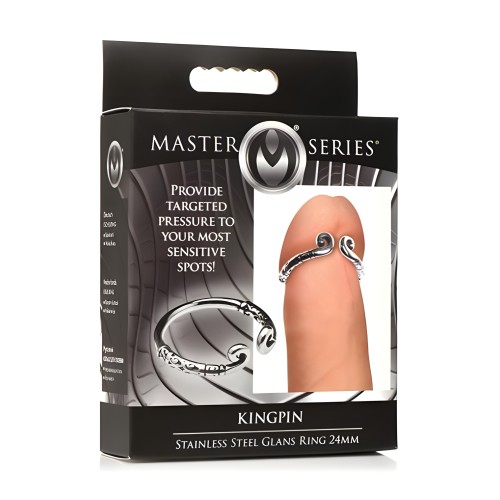 Master Series Kingpin Anillo de Acero Inoxidable