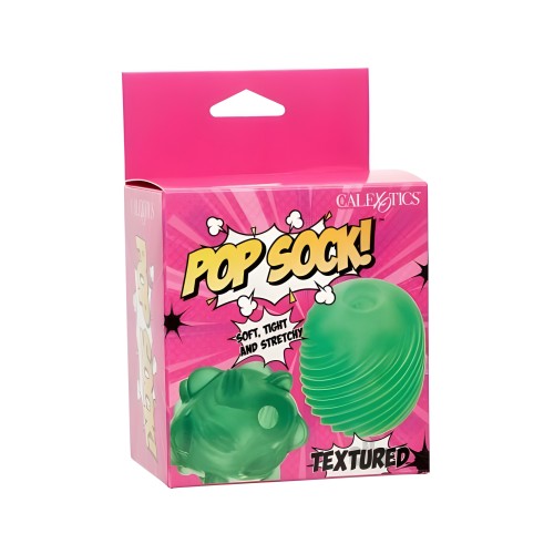 Masturbador Texturizado Pop Sock Verde